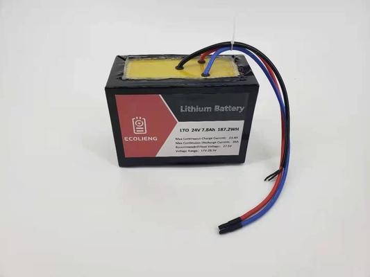 24V 7,8Ah Lithium Titanat LTO Batterie für Solar-Tracker / elektrische Tür
