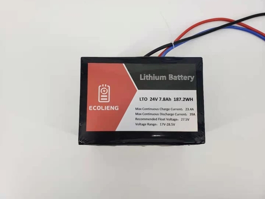 24V 7,8Ah Lithium Titanat LTO Batterie für Solar-Tracker / elektrische Tür