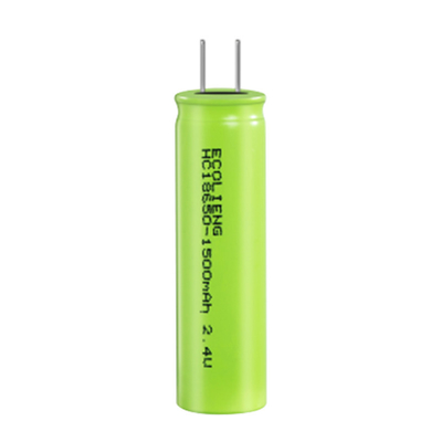 18650 Lithium-Ionen-LTO-Batteriezelle 2.4V 1500mAh mit hoher Lebensdauer