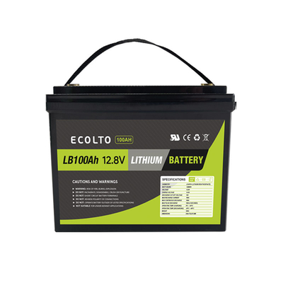4000 Zyklen RV Lithiumbatterie 12,8V 100Ah LiFePO4 RV Batterie 1280Wh Nennkapazität