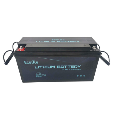 48V 20,8Ah Lithium-Titanat LTO-Batterie Hochladrate ECOLTO-T4820