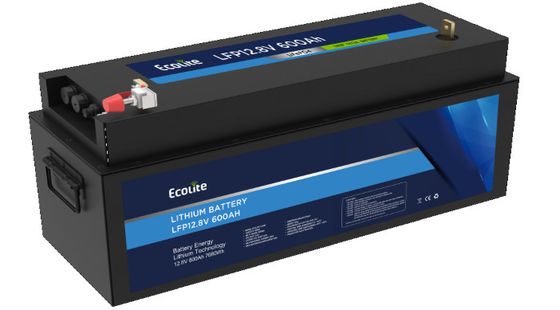 quality Boots Marine Hochdichte Lithium-Eisen-Phosphat-Batterie 12,8V 600Ah LiFePO4-Batterie factory