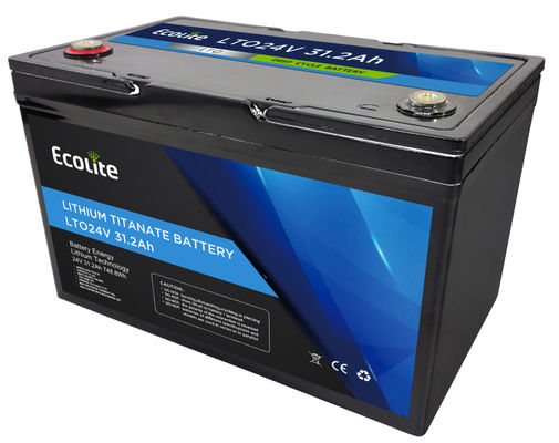quality Ecolite LTO24-30 24V 31,2Ah Lithium-Titanat-Batteriepaket 748,8Wh Energie factory