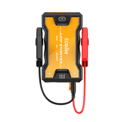 ECOLTO Portable Lithium Ion Sprungstarter Lkw Schiffe Autobatterie Sprungstarter