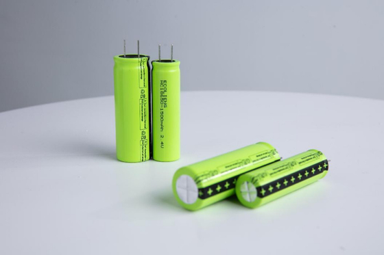 18650 Lithium-Ionen-LTO-Batteriezelle 2.4V 1500mAh mit hoher Lebensdauer