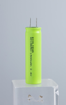 18650 Lithium-Ionen-LTO-Batteriezelle 2.4V 1500mAh mit hoher Lebensdauer