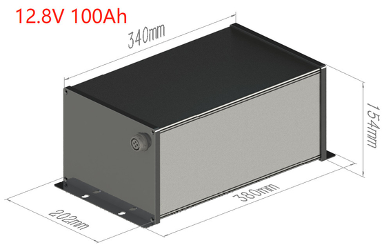 LiFePO4 12V 100Ah Solarstraßenleuchte Lithiumbatterie BMS MPPT All in One