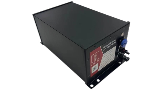 12V 80Ah LiFePO4 Solarstraßenlicht Batterie integrierte BMS und MPPT