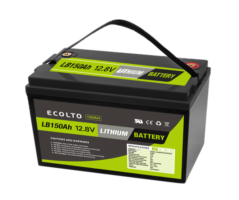 12V 150Ah Tiefkreislauf LiFePO4 Lithiumbatterie Integrierte BMS-Portable-Stromversorgung