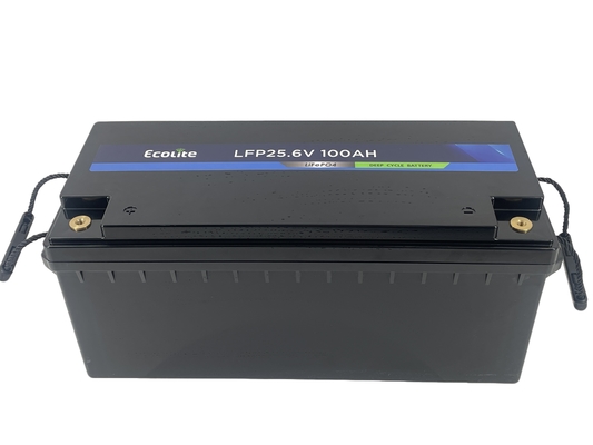 25.6V 100Ah LFP LiFePO4 Lithiumbatteriepaket mit BMS für Haushaltssolaranlagen