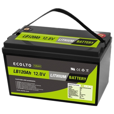 12V 120Ah LiFePO4 Lithiumbatterie mit BMS Hochentladungstrom