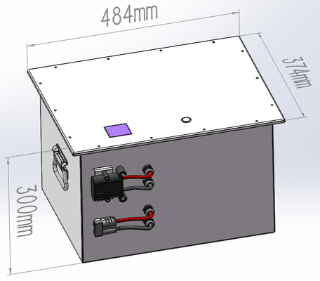 LFP72-100 76.8V 100Ah Lithium-Eisen-Phosphat-LiFePO4-Batterie