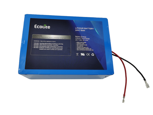 Lithium LTO Batterie 24V 7,8Ah LiFePO4 Batterie für Solar Controller Tracker mit BMS