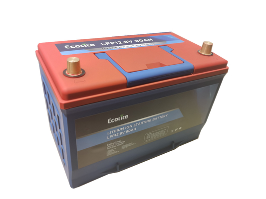 Automotive LiFePO4 Lithium-Eisen-Auto-Starter-Batterie mit tiefem Zyklus 1200CCA 12.8V Lithium-Auto-Starter-Batterie