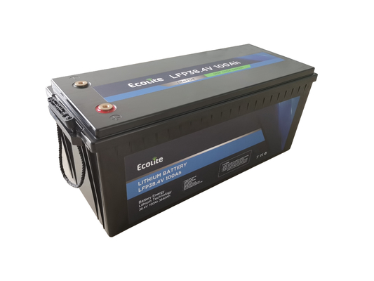 Langlebigkeit 38.4V100Ah LiFePO4 Batterie Solarenergie Speicher im Freien Campingwagen Wohnmobil Boot Lithium-Ionen-Batterien