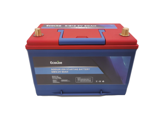 OEM / ODM Hergestellt SIB 12.2V 60Ah Natrium-Ionen-Start-Batterie-Pack für Auto-Aussehen