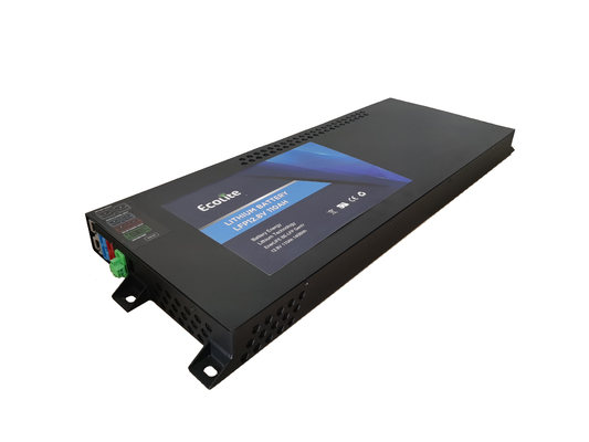 12.8V 110Ah LiFePO4 Slimline Batterie 1408Wh Lithiumbatterie Integrierte BMS zur Sicherung von Energie