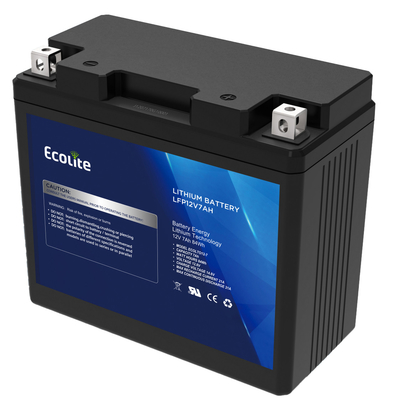 Leichtgewicht 12,8 V Lithium-Eisen Motorrad-Startbatterie integriertes BMS