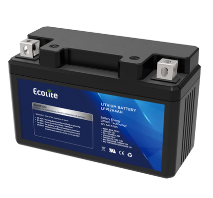 Leichtgewicht 12,8 V Lithium-Eisen Motorrad-Startbatterie integriertes BMS