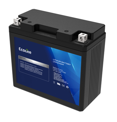 Leichtgewicht 12,8 V Lithium-Eisen Motorrad-Startbatterie integriertes BMS