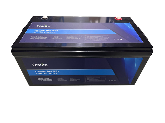 ECOLITE Hohe Energiedichte 12,8 V 460 Ah RV Marine Backup Power Lithiumbatterie