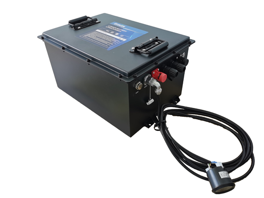 Hochleistungs-LifePO4-Lithium-Ionen-Batterie 51,2 V 105 Ah für Golf- und Nutzfahrzeugwagen