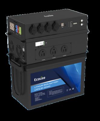 Leistung Top 12,8V 300Ah hohe Kapazität RV Lithium-Batterie für unaufhaltsame Outdoor & RV Strom