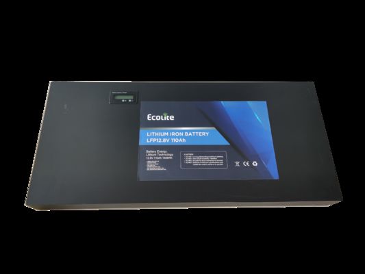 Beste Wohnmobil-Lithium-Batteriepack 12,8 V 110 Ah 1408 Wh mit Bluetooth für Camper