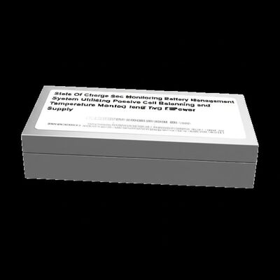 State Of Charge Soc Monitoring Battery Management System Utilizing Passive Cell Balancing and Temperature Monitoring for Power Supply